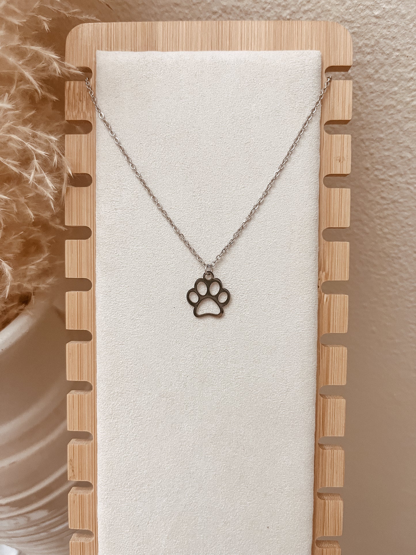 Huella Silver Necklace