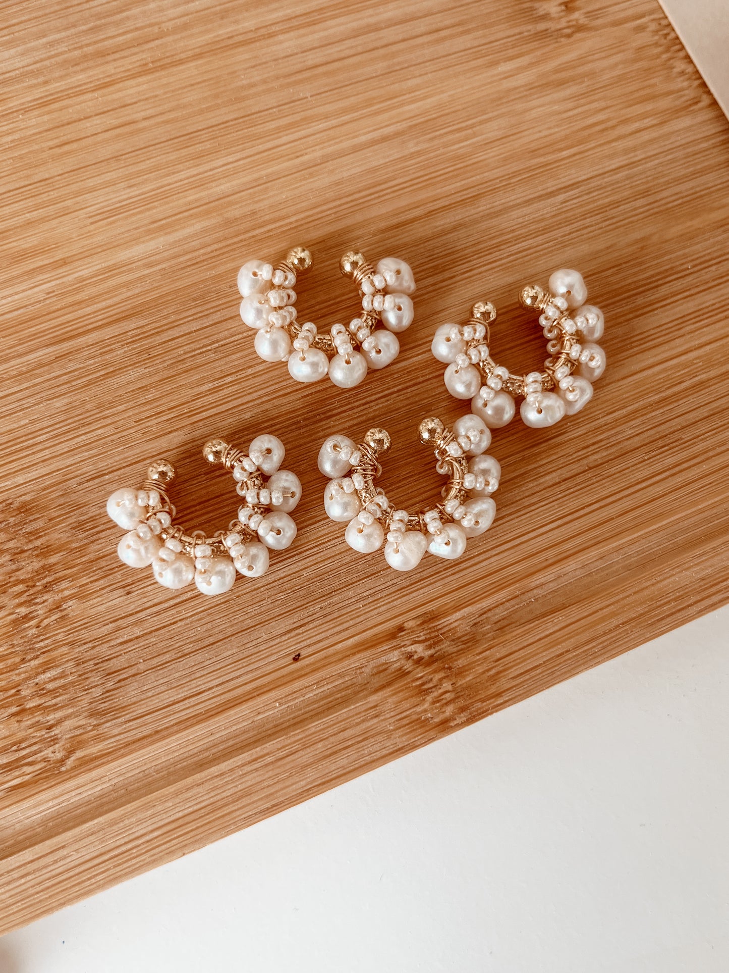 Ear Cuff Perlas