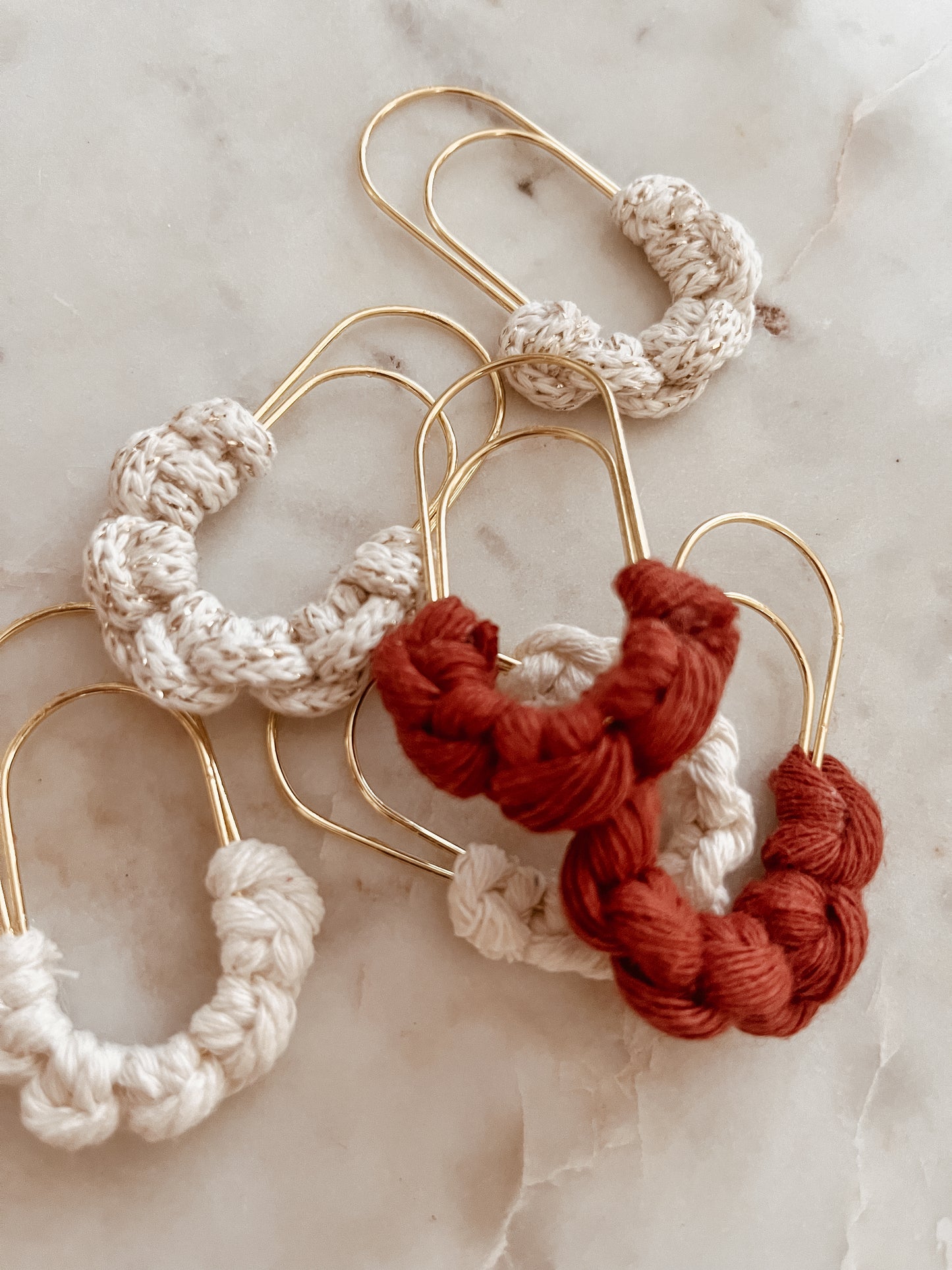 White & Gold Bookmark